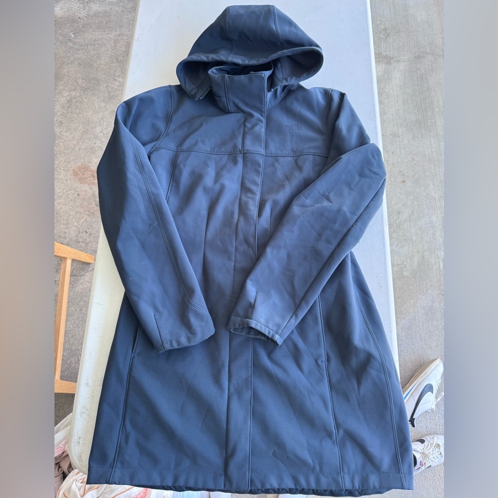 The North Face Women's Hooded Softshell Jacket - Dark Blue